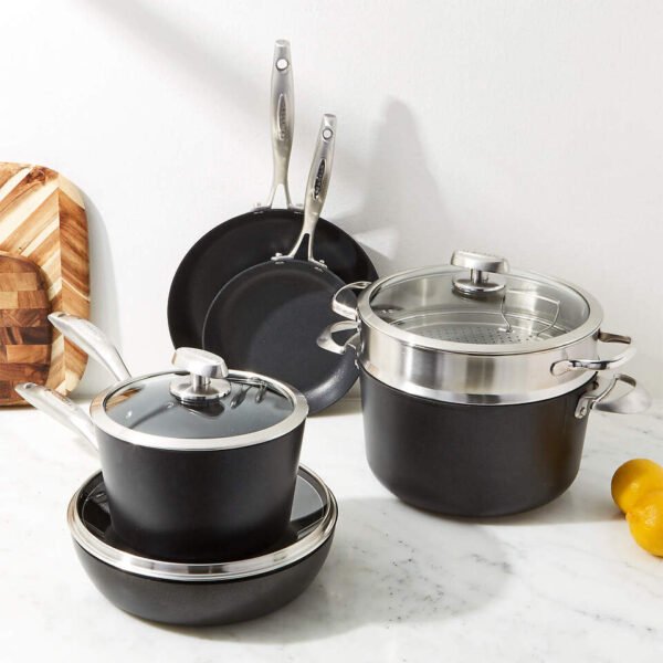 SCANPAN PRO IQ 9-Piece Nonstick Cookware Set